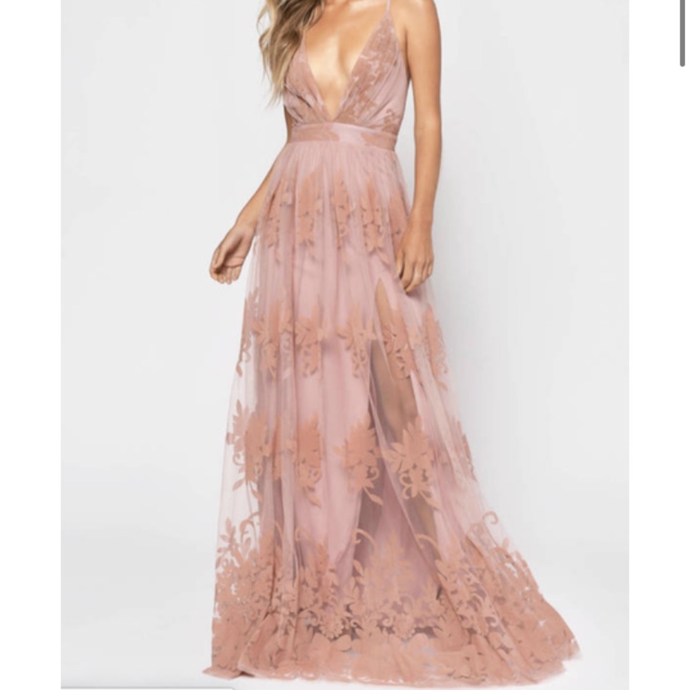 Luxxel promenade maxi dress